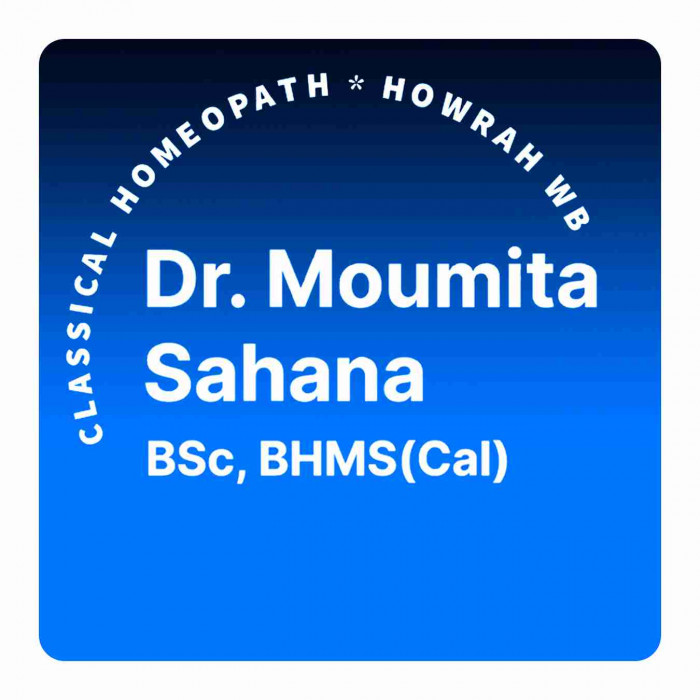 Dr. Moumita Sahana BSc,BHMS(Cal)